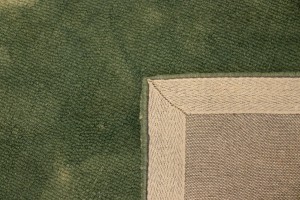 Green Tie-Dye 5X8 Hand-Tufted Modern Rug