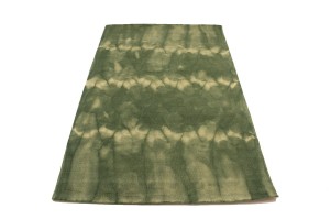 Green Tie-Dye 5X8 Hand-Tufted Modern Rug