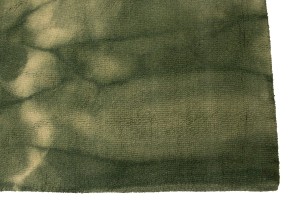 Green Tie-Dye 5X8 Hand-Tufted Modern Rug