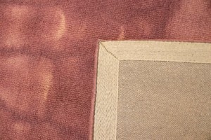 Deep Blush Tie-Dye 5X8 Hand-Tufted Modern Rug