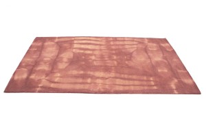 Deep Blush Tie-Dye 5X8 Hand-Tufted Modern Rug