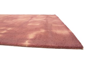 Deep Blush Tie-Dye 5X8 Hand-Tufted Modern Rug