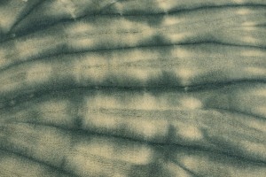 Dark Teal Tie-Dye 5X8 Hand-Tufted Modern Rug