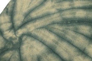 Dark Teal Tie-Dye 5X8 Hand-Tufted Modern Rug