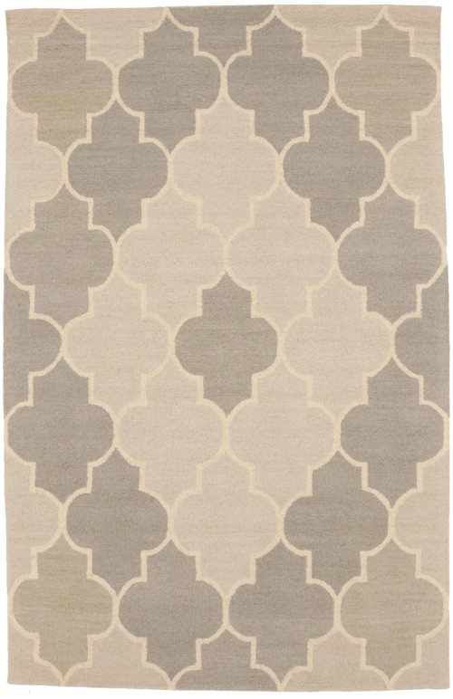 Multicolored Trellis 5X8 Hand-Tufted Modern Rug