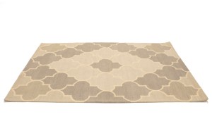 Multicolored Trellis 5X8 Hand-Tufted Modern Rug