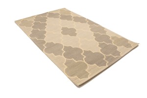 Multicolored Trellis 5X8 Hand-Tufted Modern Rug