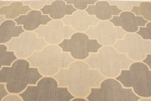 Multicolored Trellis 5X8 Hand-Tufted Modern Rug