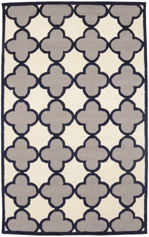 Multicolored Trellis 5X8 Hand-Tufted Modern Rug