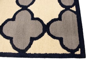Multicolored Trellis 5X8 Hand-Tufted Modern Rug