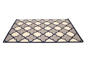 Multicolored Trellis 5X8 Hand-Tufted Modern Rug
