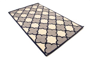 Multicolored Trellis 5X8 Hand-Tufted Modern Rug