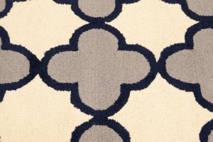 Multicolored Trellis 5X8 Hand-Tufted Modern Rug
