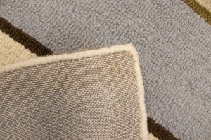 Multicolored Stripes 5X8 Hand-Tufted Modern Rug