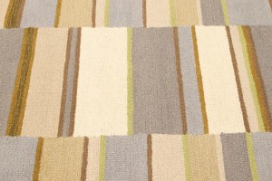 Multicolored Stripes 5X8 Hand-Tufted Modern Rug