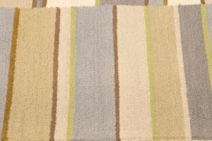 Multicolored Stripes 5X8 Hand-Tufted Modern Rug