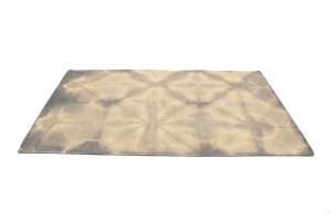 Gray Cream Tie-Dye 5X8 Hand-Tufted Modern Rug