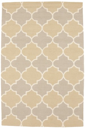 Multicolored Trellis 5X8 Hand-Tufted Modern Rug