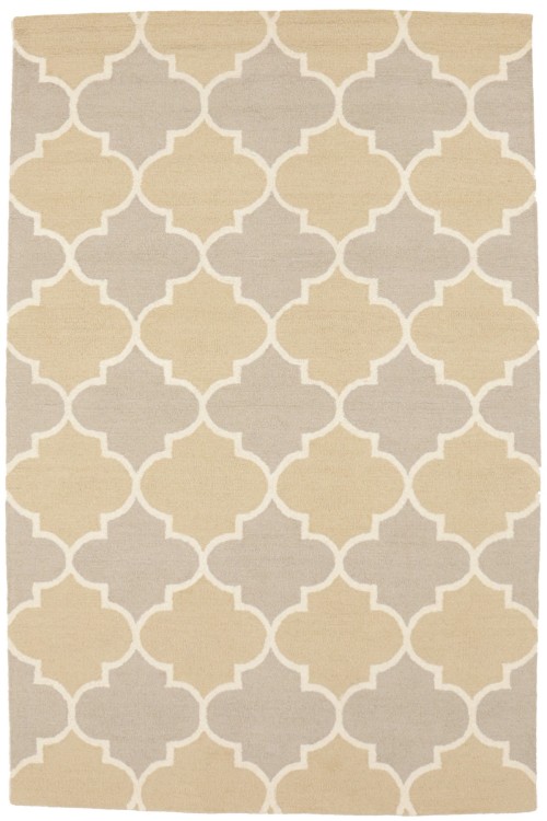 Multicolored Trellis 5X8 Hand-Tufted Modern Rug