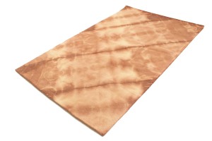 Rust Tie-Dye 5X8 Hand-Tufted Modern Rug
