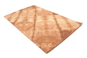 Rust Tie-Dye 5X8 Hand-Tufted Modern Rug