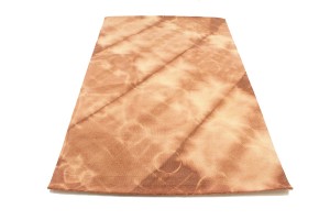 Rust Tie-Dye 5X8 Hand-Tufted Modern Rug