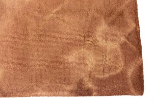 Rust Tie-Dye 5X8 Hand-Tufted Modern Rug