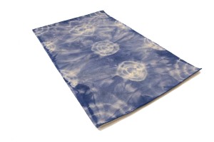 Purple-navy Tie-Dye 5X8 Hand-Tufted Modern Rug