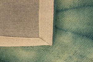 Green Tie-Dye 5X8 Hand-Tufted Modern Rug