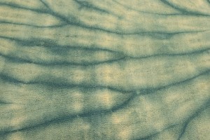 Green Tie-Dye 5X8 Hand-Tufted Modern Rug