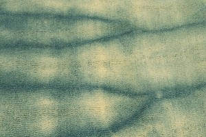 Green Tie-Dye 5X8 Hand-Tufted Modern Rug