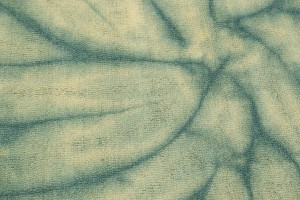 Green Tie-Dye 5X8 Hand-Tufted Modern Rug