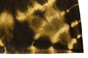 Dark Brown Tie-Dye 5X8 Hand-Tufted Modern Rug