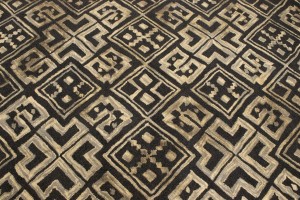 Dark Gray Geometric 5X8 Hand-Tufted Modern Rug