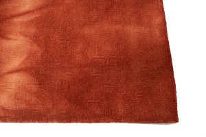 Rusty Red Tie-Dye 5X8 Hand-Tufted Modern Rug