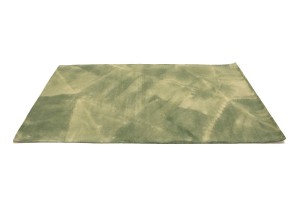 Green Tie-Dye 5X8 Hand-Tufted Modern Rug