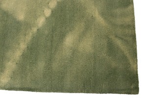 Green Tie-Dye 5X8 Hand-Tufted Modern Rug