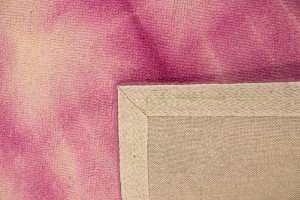 Fuchsia Tie-Dye 5X8 Hand-Tufted Modern Rug