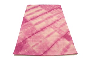 Fuchsia Tie-Dye 5X8 Hand-Tufted Modern Rug