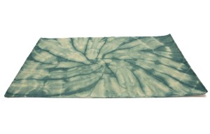 Green Tie-Dye 5X8 Hand-Tufted Modern Rug