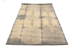 Gray Tie-Dye 5X8 Hand-Tufted Modern Rug