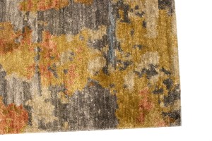 Multicolored Abstract 8X10 Modern Rug