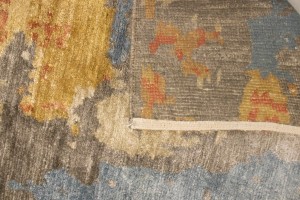 Multicolored Abstract 8X10 Modern Rug