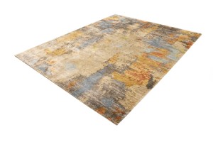 Multicolored Abstract 8X10 Modern Rug
