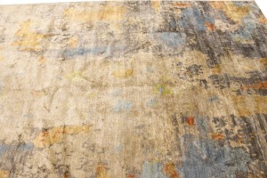 Multicolored Abstract 8X10 Modern Rug