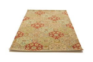Multicolored Floral 5X8 Hand-Tufted Modern Rug