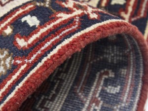 Red Floral 2'5X16 Heriz Serapi Oriental Runner Rug