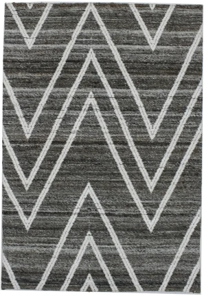 Multicolored Geometric 2X3 Hand-Tufted Modern Rug