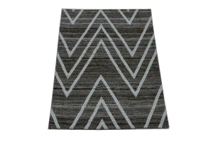 Multicolored Geometric 2X3 Hand-Tufted Modern Rug