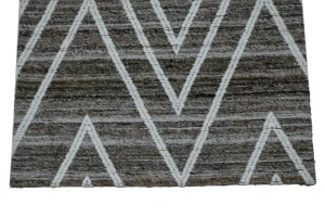 Multicolored Geometric 2X3 Hand-Tufted Modern Rug